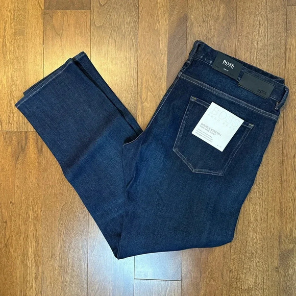 NWT Hugo Boss Slim Fit Jeans Sz. 40/32 - Picture 1 of 6
